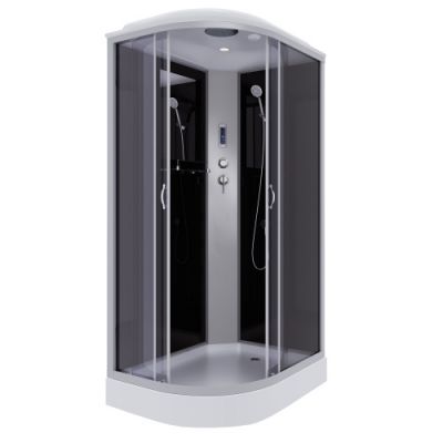 Душ.каб. NG-3512-14RP (1200х800х2150) низкий поддон(13см) стекло тонированное