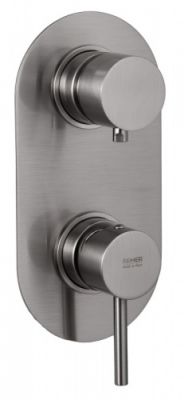 Смеситель для душа Remer X Style X93KBNP, никель брашированный