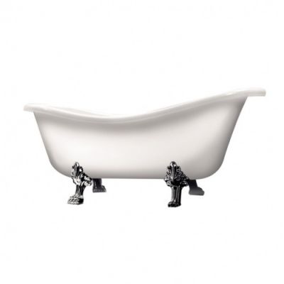 Galassia ETHOS ванна акриловая 170x80 на белых ножках 8496