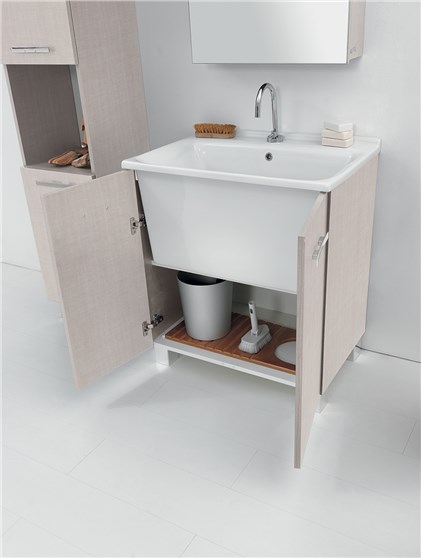 Раковина постирочная 60x60 глубокая Kerasan 029401*0