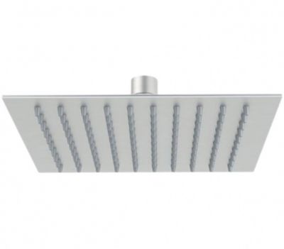 Верхний душ с шарнирным соединением 30 см Remer INOX SS357UFS30X, нержавеющая сталь