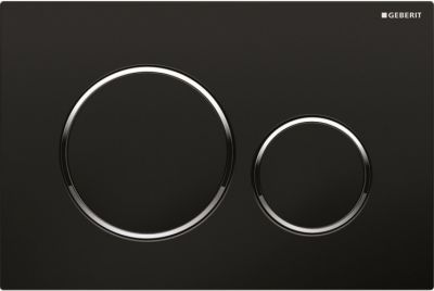 Кнопка двойного смыва Geberit Sigma 20 115.882.KM.1 чёрный