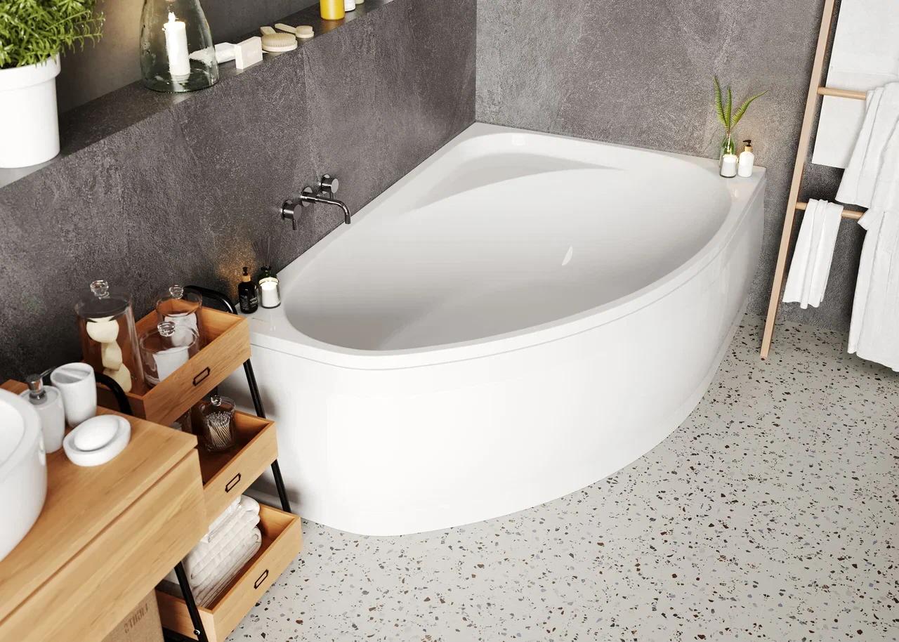 Акриловая ванна VAGNERPLAST HAPI 170x110 Right
