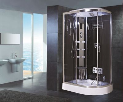 Душ.каб. NG-903-01L (1200х8002200) низкий поддон(16см) стекло тонированное