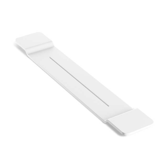Decor Walther Stone WAN Полка для ванны 95x30см, подвесная, цвет: белый 973150