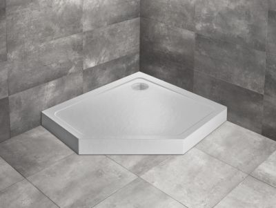 Поддон пятиугольный 100x80 см. Radaway Doros PT E Compact SDRPTP1080-05-04SL