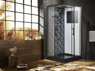Душевая кабина Esbano  100X100  ESB-100CKR