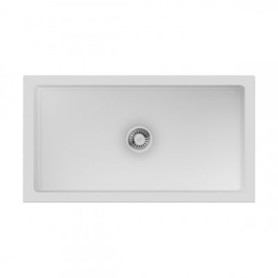 4993259 Omoikiri Mikura 83-WH Glossy Natceramic/белый