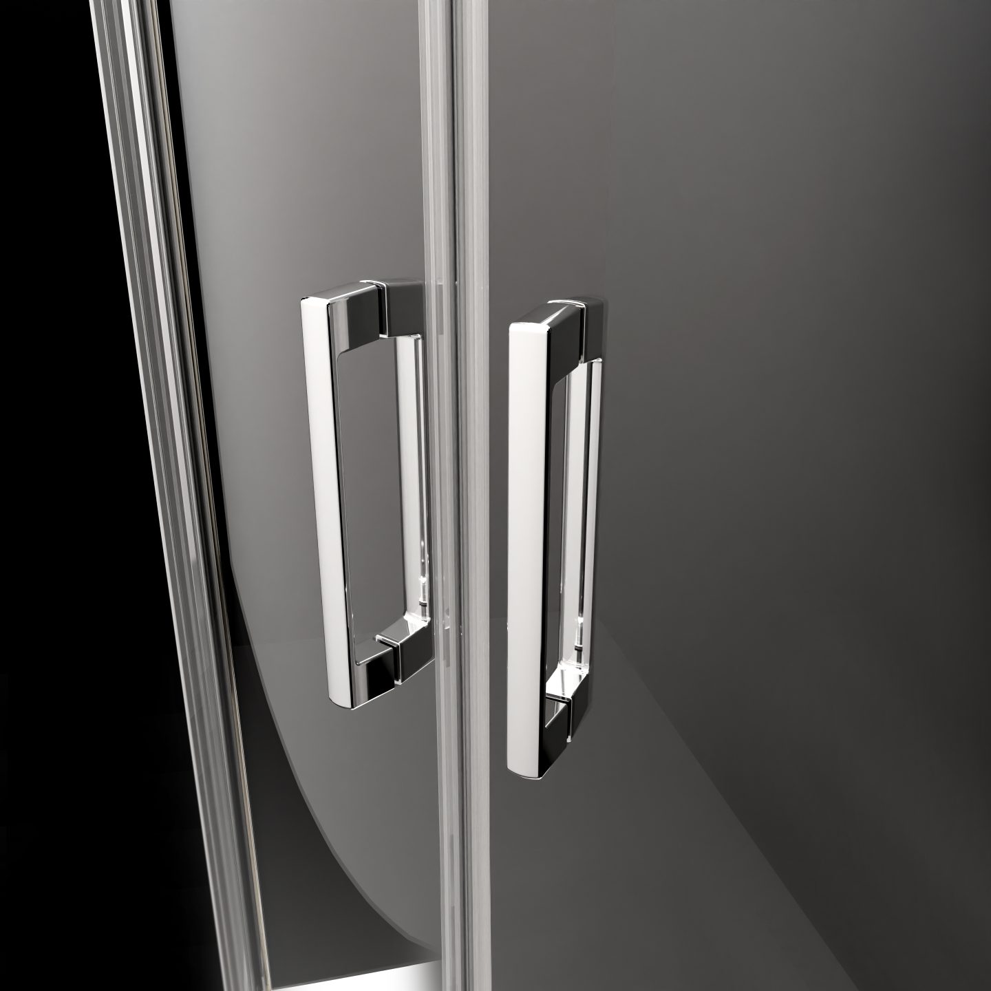 Душевой уголок 150*90 см раздвижная Radaway PREMIUM PRO KDJ 1015150-01-01R