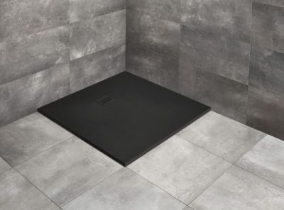 Душевой поддон 80x80 Radaway Kyntos C black HKC8080-54