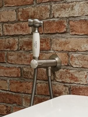 Гигиенический душ Burlington Savoy, цвет Никель SV63 BNKL