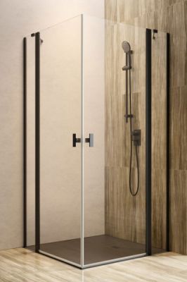 Душевой уголок 100x100 Radaway NES 8 BLACK KDD II
