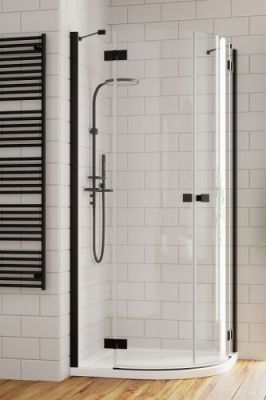 Душевой уголок 100x100 Radaway Essenza Black PDD