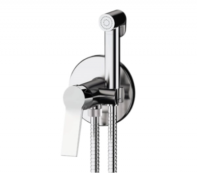 SL65W Гигиенический душ со смесителем Remer Slash, хром