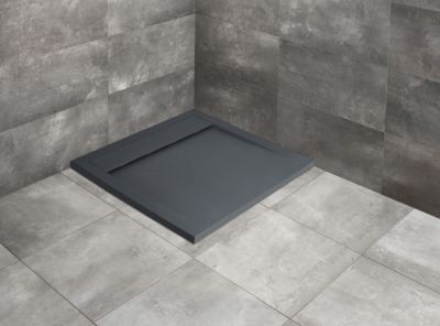 Душевой поддон 90x90 Radaway Teos C anthracite HTC9090-64