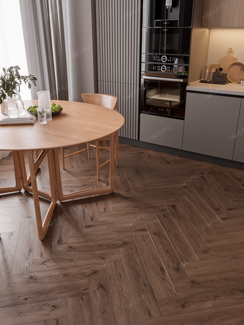 Каменно-полимерный ламинат SPC Lagom Parquet Sterk 1033-9