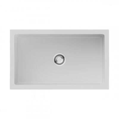 4993258 Omoikiri Mikura 76-WH Glossy Natceramic/белый