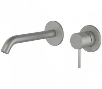 Смеситель Remer X Style INOX SSX15P для раковины, нержавеющая сталь