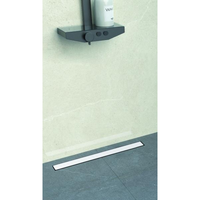 13701327 Душевой лоток BETTOSERB Frameless Matte White 850