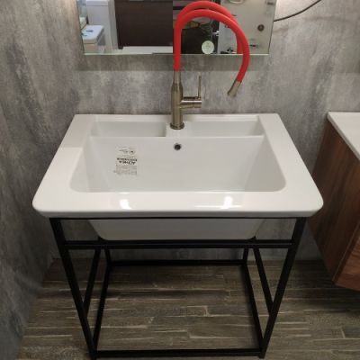 Хозяйственная раковина на металлическом подстолье 765x540 Althea Deep System DEEPS70KA