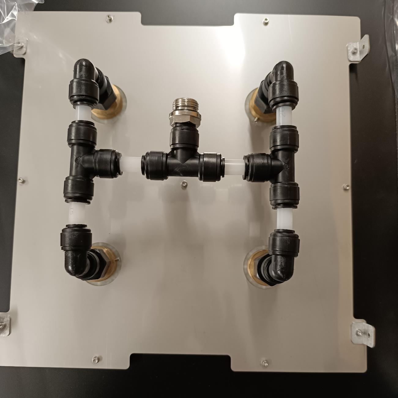Потолочный душ 500x500 Aquaelite SF112 A05Q чёрный матовый