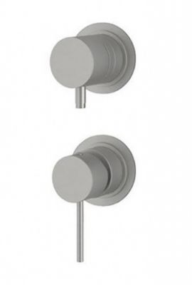 Смеситель Remer X Style INOX SSX93P для душа, нержавеющая сталь