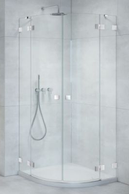 Радиальный душевой уголок 100X100 ESSENZA PRO PDD