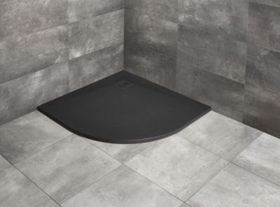Душевой поддон 90x90 Radaway Kyntos A black HKA9090-54