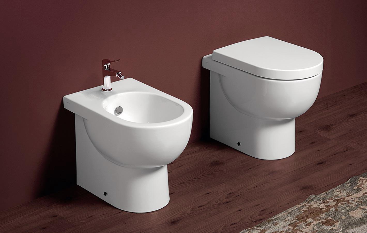 Биде напольное 51 см Simas E-Line EL04bi