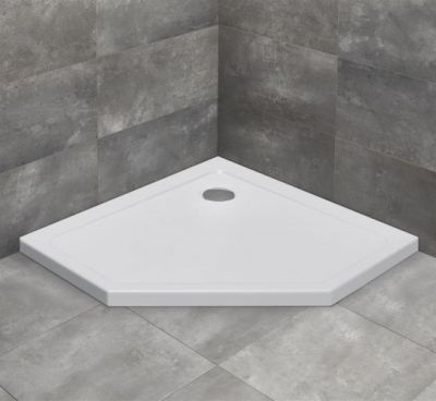 Поддон пятиугольный 100x100 см. Radaway Doros Plus PT SDRPTP1010-01