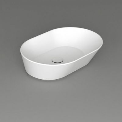 SIMAS WAVE Раковина чаша овальная 62х42х16,5 см, без отв под смеситель,цвет белый WA02 bi*0