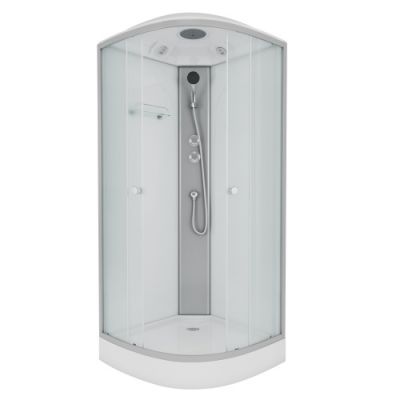 Niagara Eco Душ.каб. NG-4303-14 (800х800х2150) низкий поддон(13см) стекломатовое