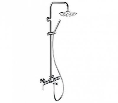 Душевая система с изливом Remer Class Line L34X7MMM20NP брашированный никель