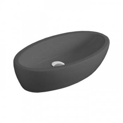 Simas Lft Spazio Раковина накладная 63x33см., без отв., цвет: черный глянцевый LFT64 nero *0